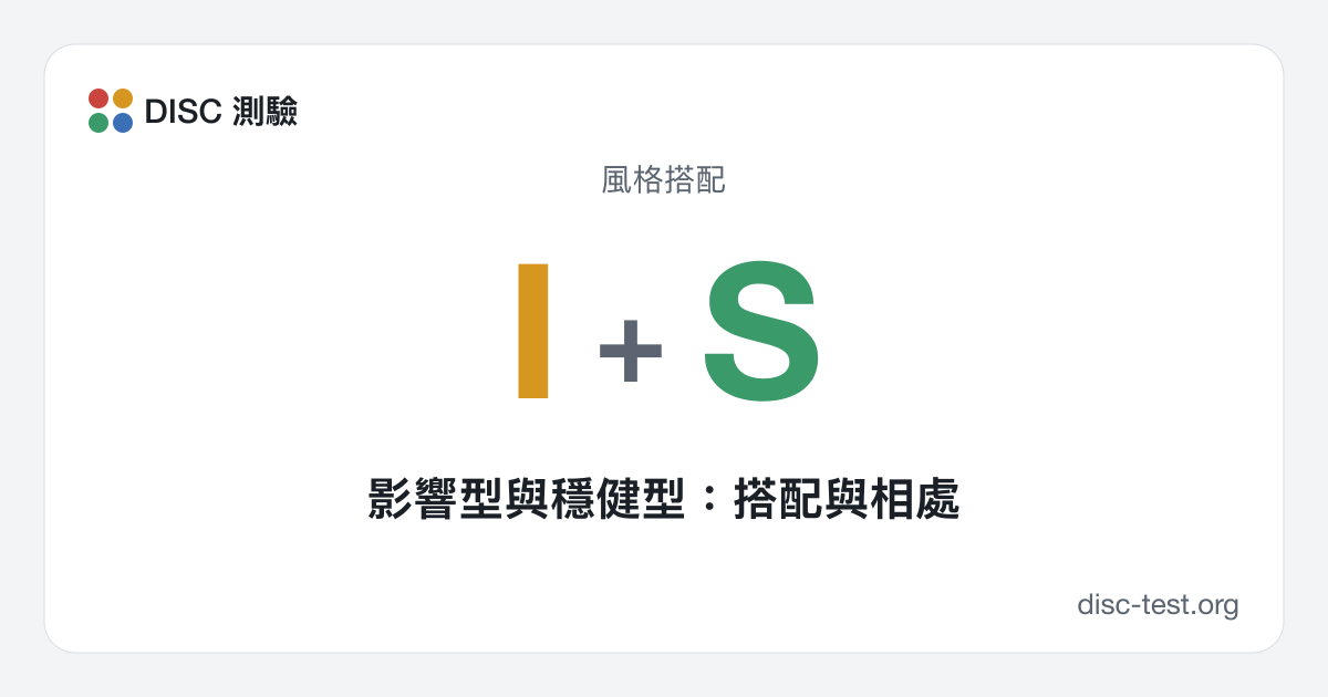 影響型與穩健型:搭配與相處
